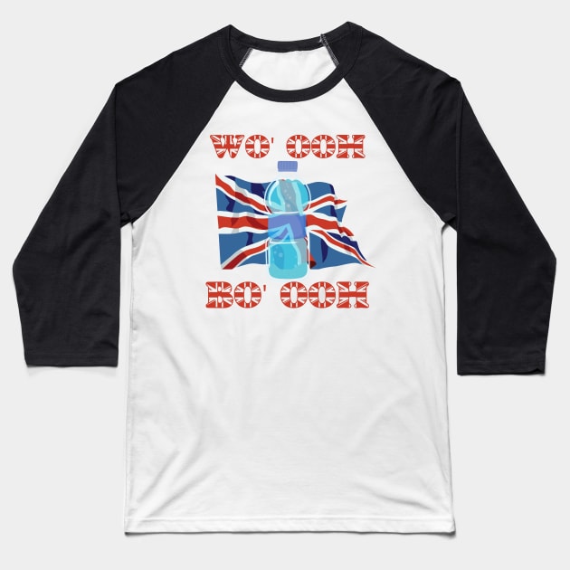 Water Bottle british accent meme Baseball T-Shirt by the-Bebop